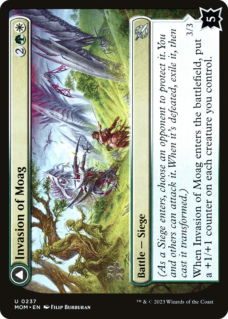 Invasion of Moag // Bloomwielder Dryads Card Image