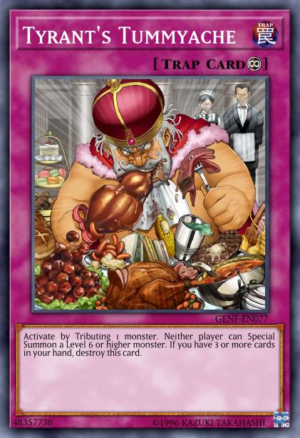 Tyrant's Tummyache Card Image