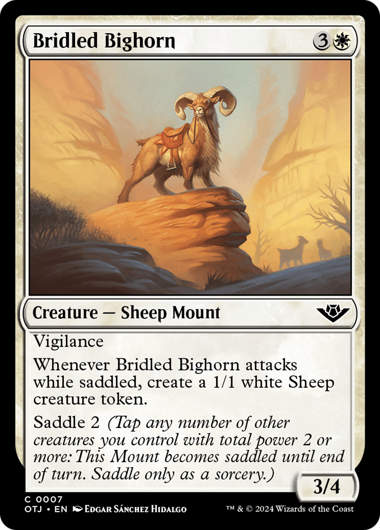 Bridled Bighorn Card Image