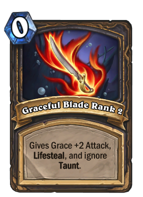 Graceful Blade Rank 2 Card Image