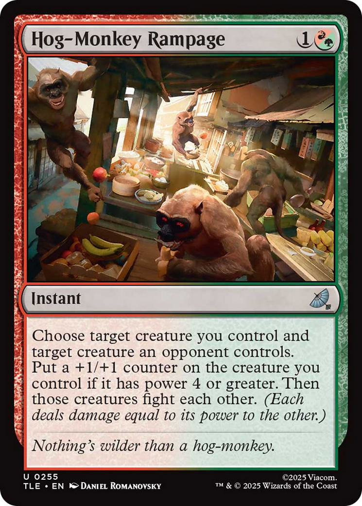 Hog-Monkey Rampage Card Image