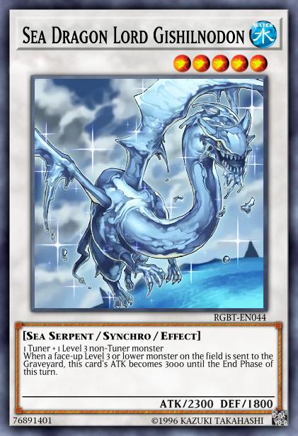 Sea Dragon Lord Gishilnodon Card Image