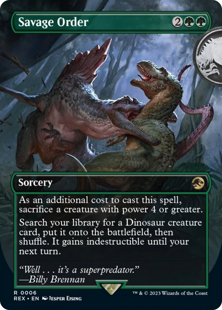 Savage Order Card Image