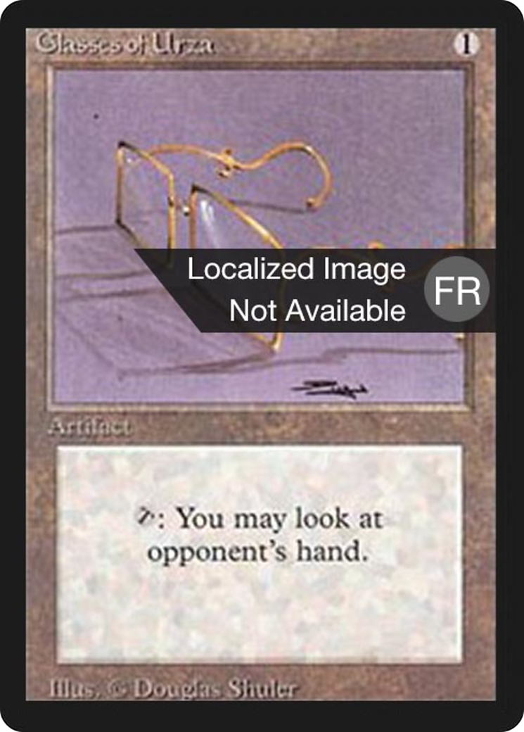Glasses of Urza Card Image