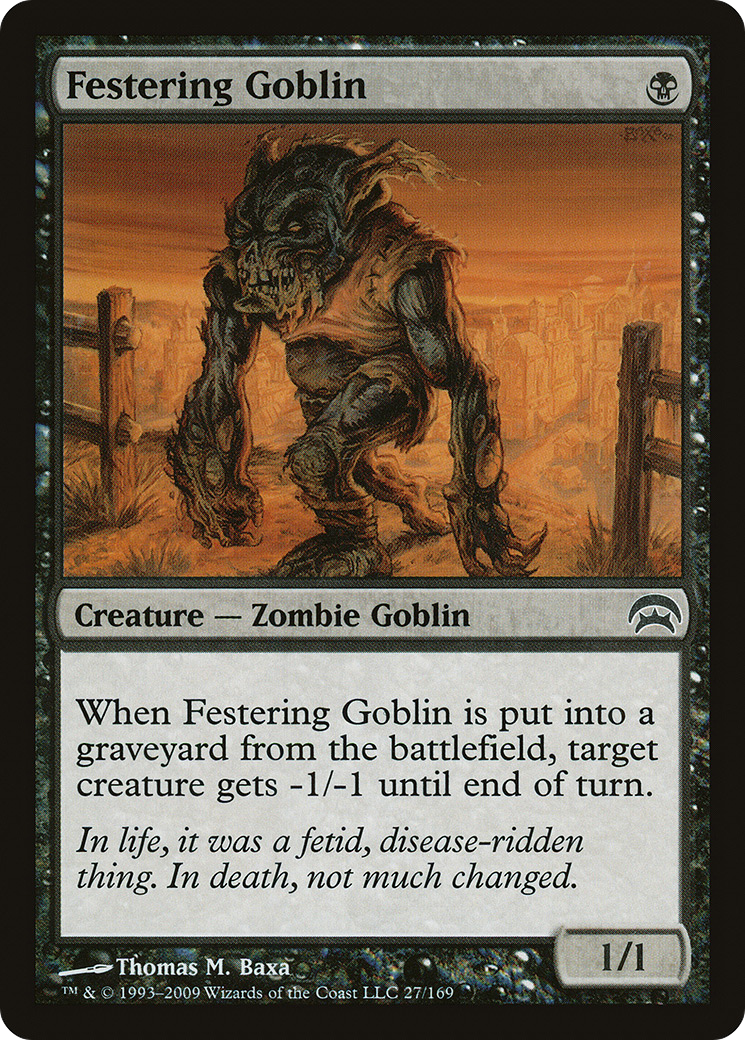 Festering Goblin Card Image