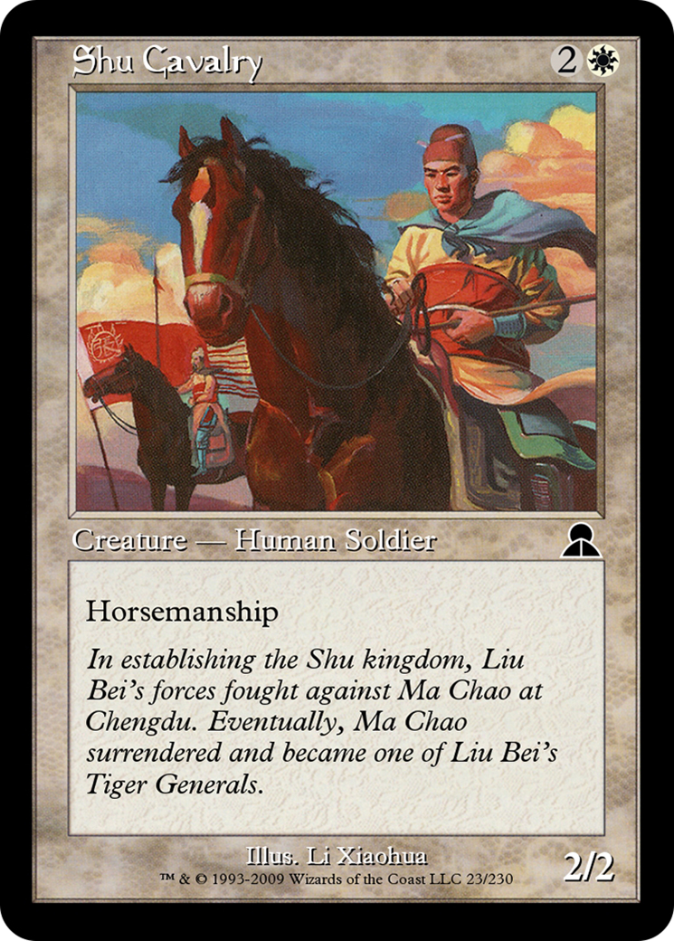 Shu Cavalry Card Image