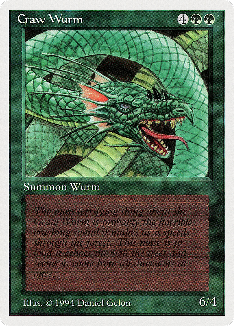 Craw Wurm Card Image