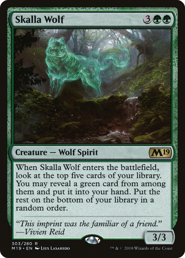 Skalla Wolf Card Image