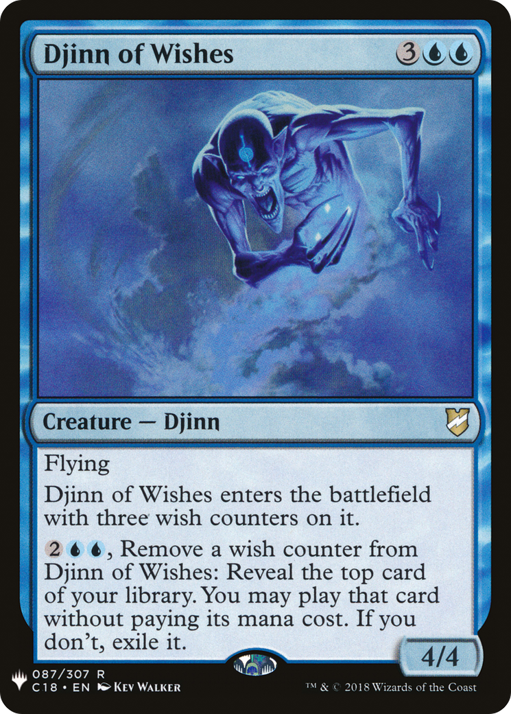 Djinn of Wishes Card Image