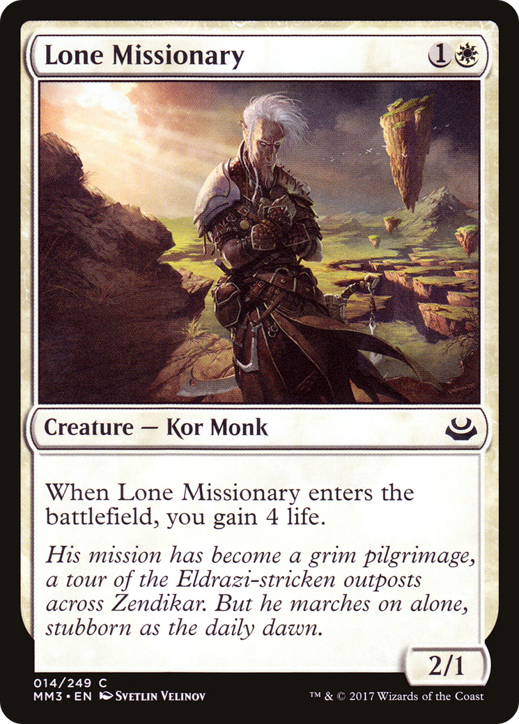 Lone Missionary Card Image