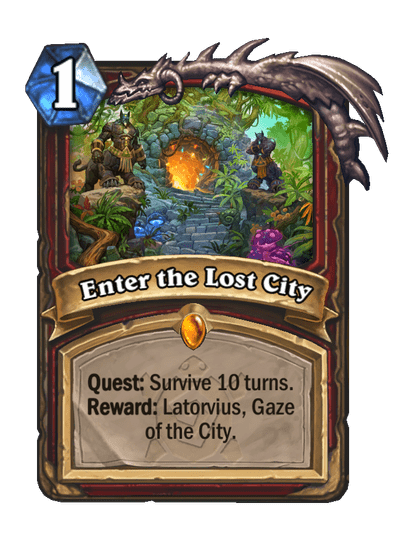 Enter the Lost City Card Image