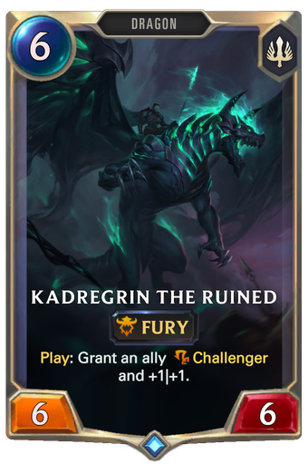 Kadregrin the Ruined Card Image