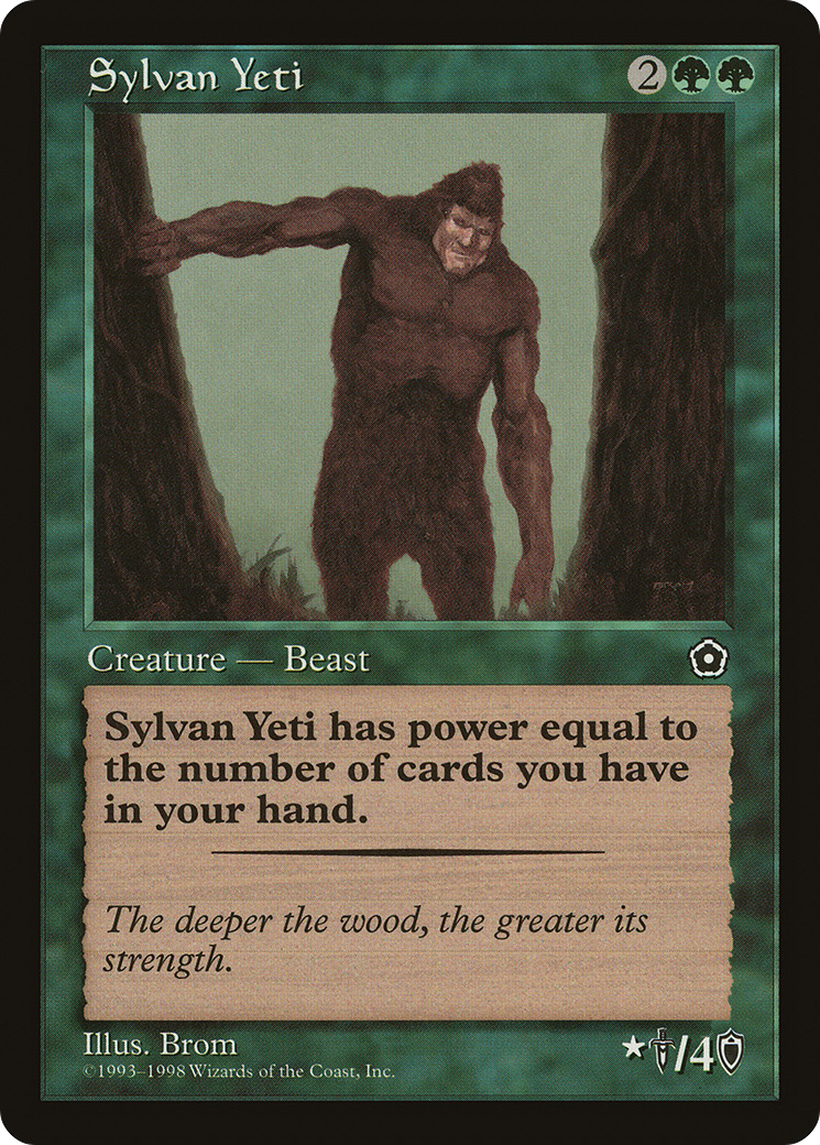 Sylvan Yeti Card Image