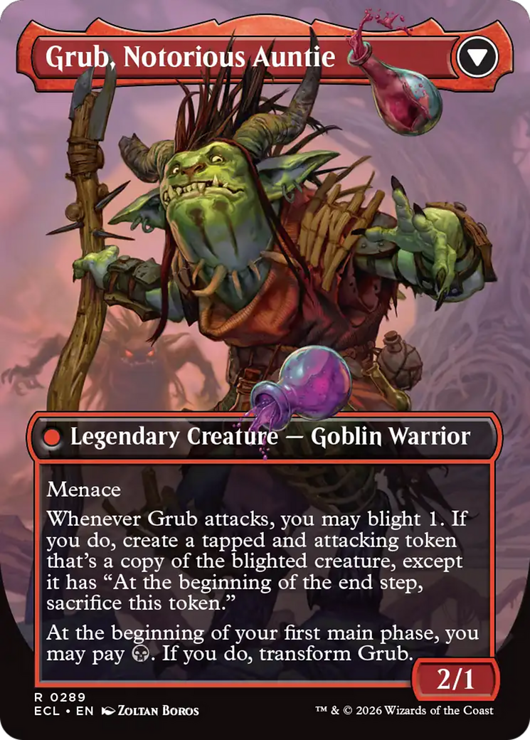 Grub, Notorious Auntie Magic: The Gathering card