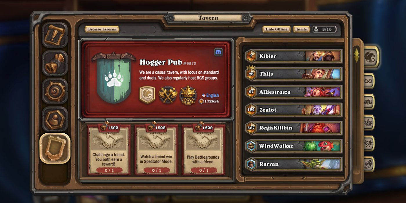 New Fan-made Hearthstone Social System Concept by Wan 'WindWalker'