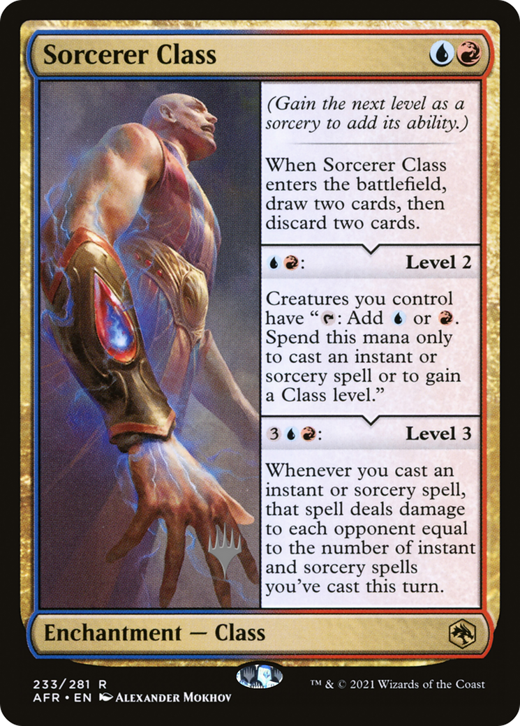 Sorcerer Class Card Image
