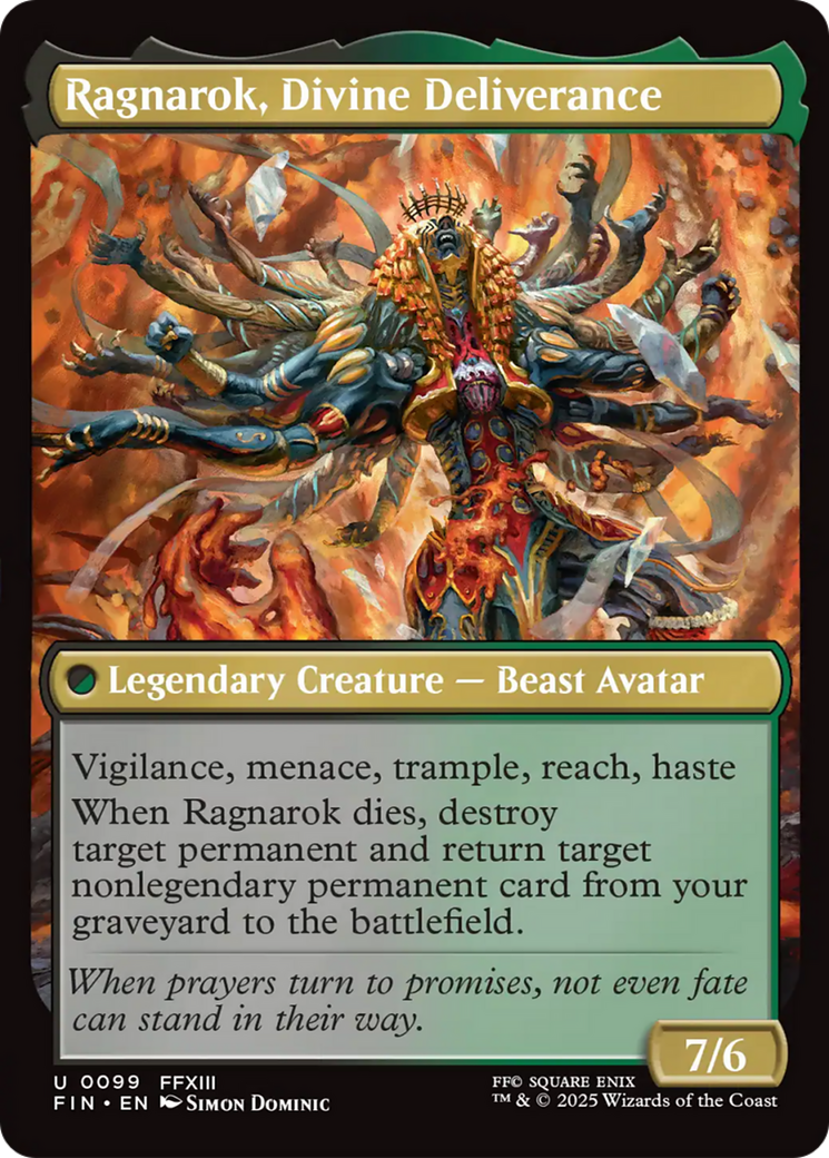 Ragnarok, Divine Deliverance Card Image