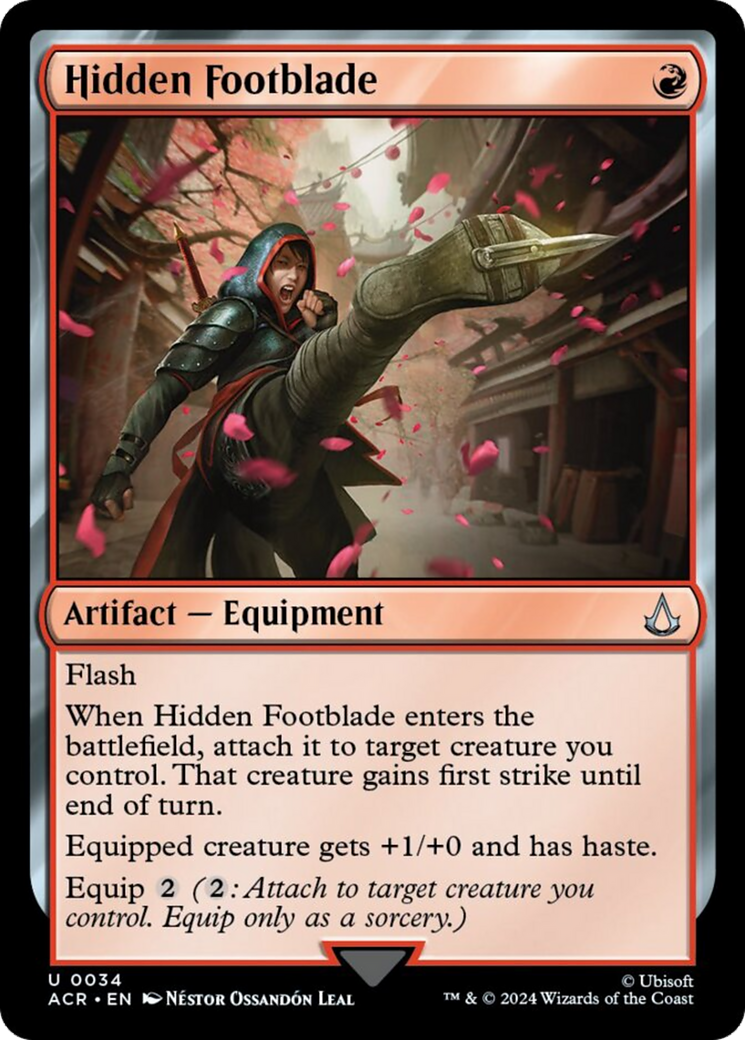 Hidden Footblade Card Image