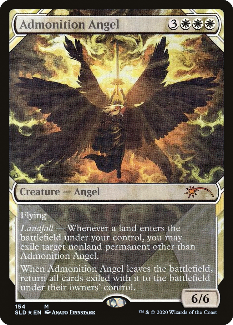 Admonition Angel Card Image