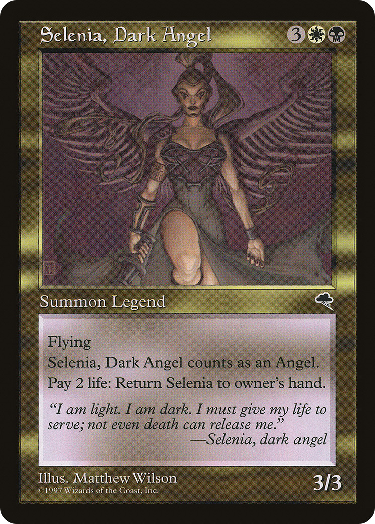 Selenia, Dark Angel Card Image