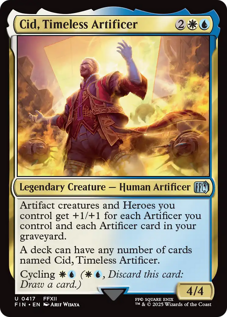 Cid, Timeless Artificer Card Image