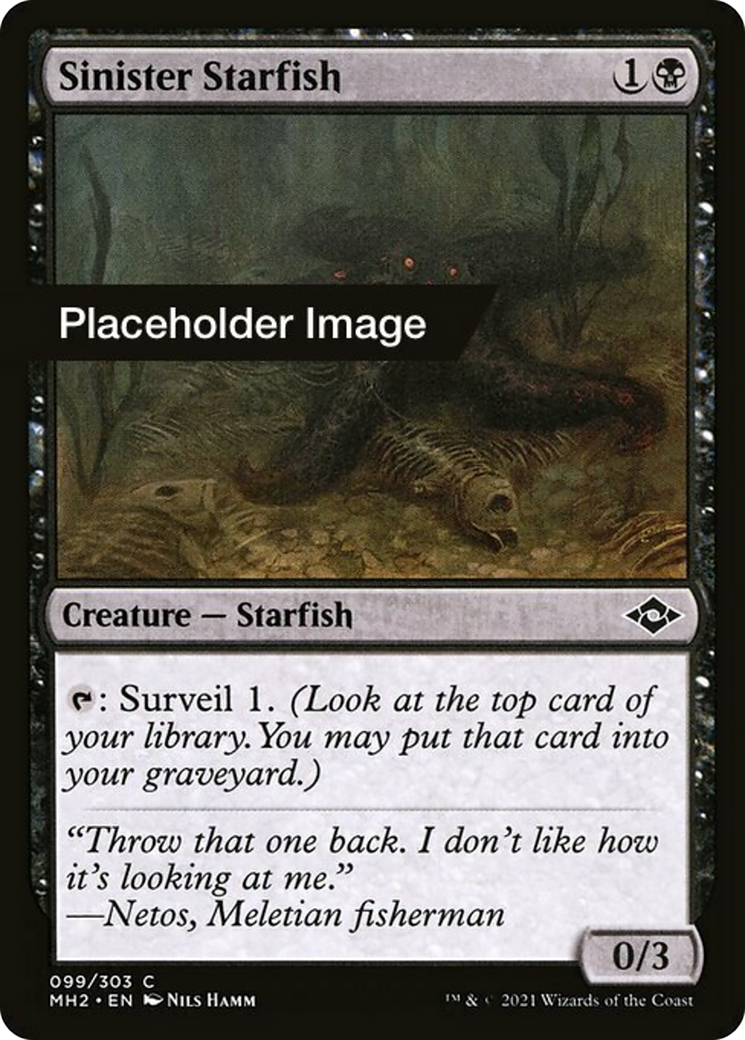 Sinister Starfish Card Image