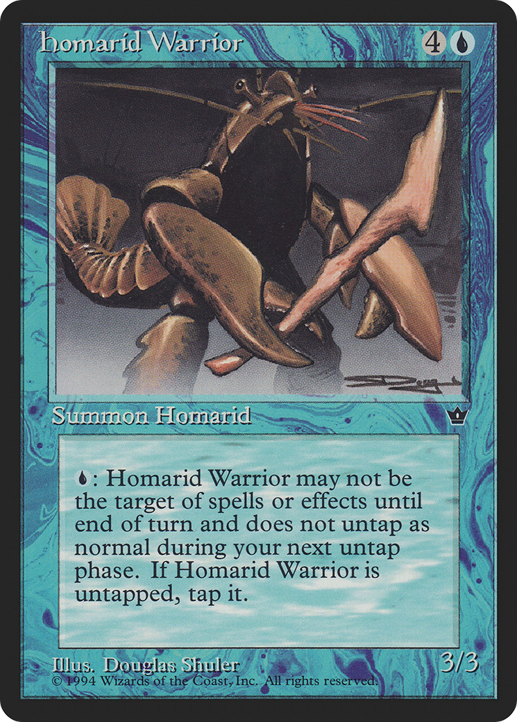 Homarid Warrior Card Image