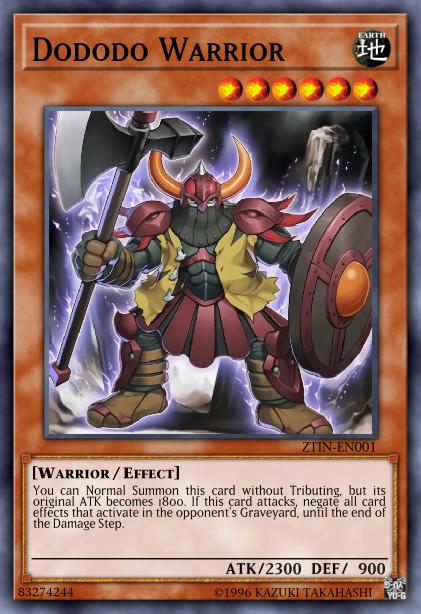 Dododo Warrior Card Image