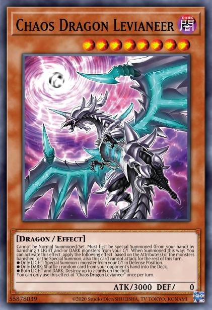 Chaos Dragon Levianeer Yu-Gi-Oh Card, Art 2