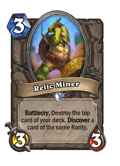 Relic Miner Card Image