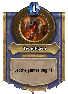 True Form Card Image