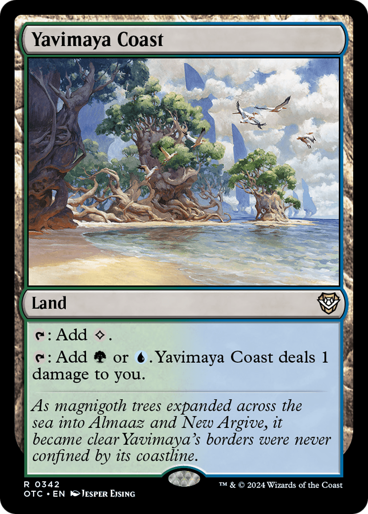 Yavimaya Coast Card Image