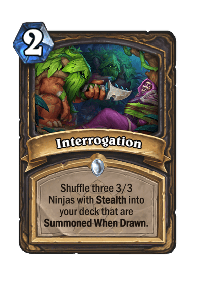 Interrogation Card Image