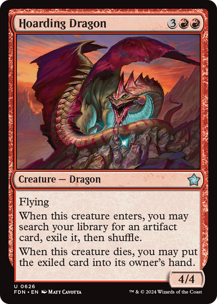 Hoarding Dragon Card Image