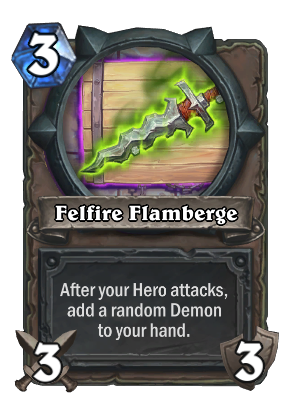 Felfire Flamberge Card Image