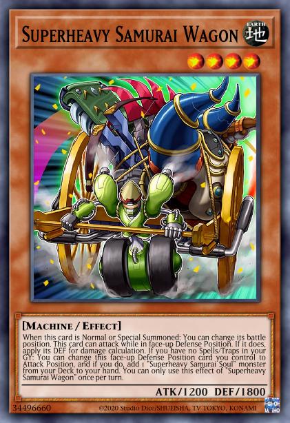 Superheavy Samurai Wagon - Yu-Gi-Oh Cards - Out of Games