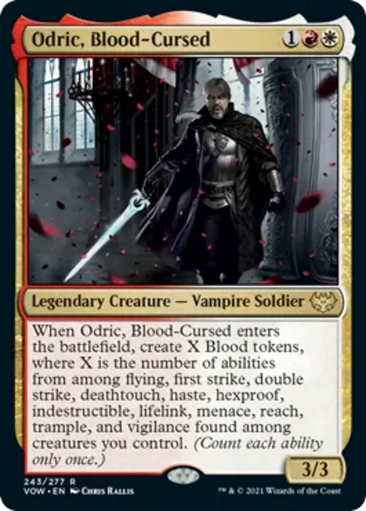 Odric, Blood-Cursed Card Image