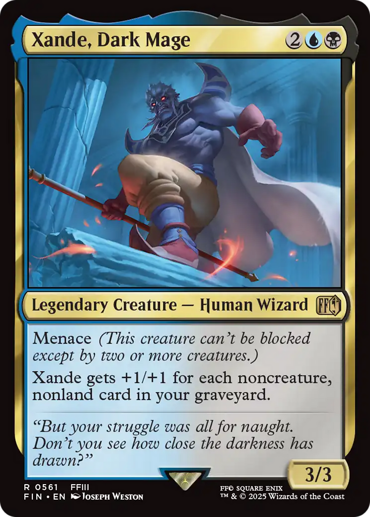 Xande, Dark Mage Card Image