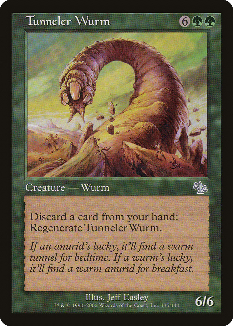 Tunneler Wurm Card Image