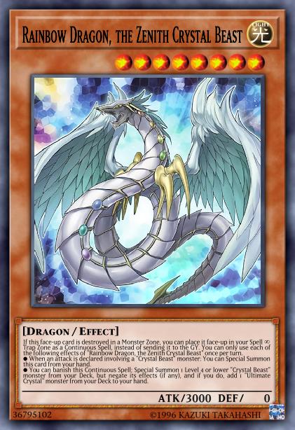 Crystal Beast Rainbow Dragon Card Image