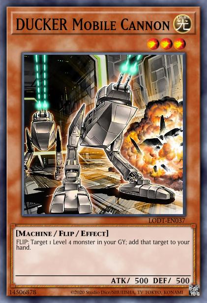 DUCKER Mobile Cannon Card Image