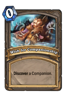 Wish for Companionship Card Image