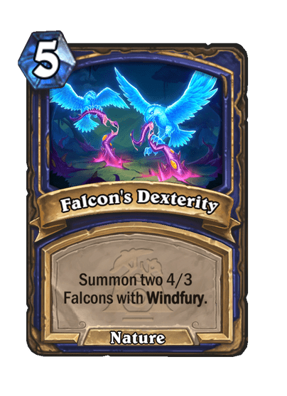Falcon's Dexterity Card Image