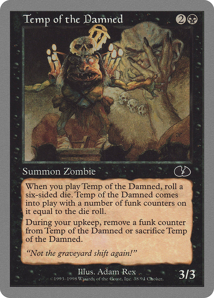 Temp of the Damned Card Image