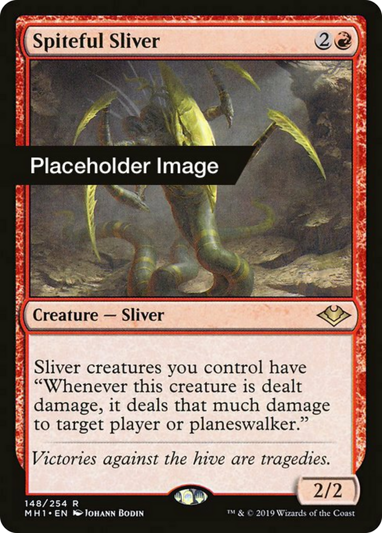 Spiteful Sliver Card Image