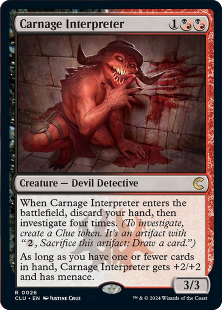 Carnage Interpreter Card Image