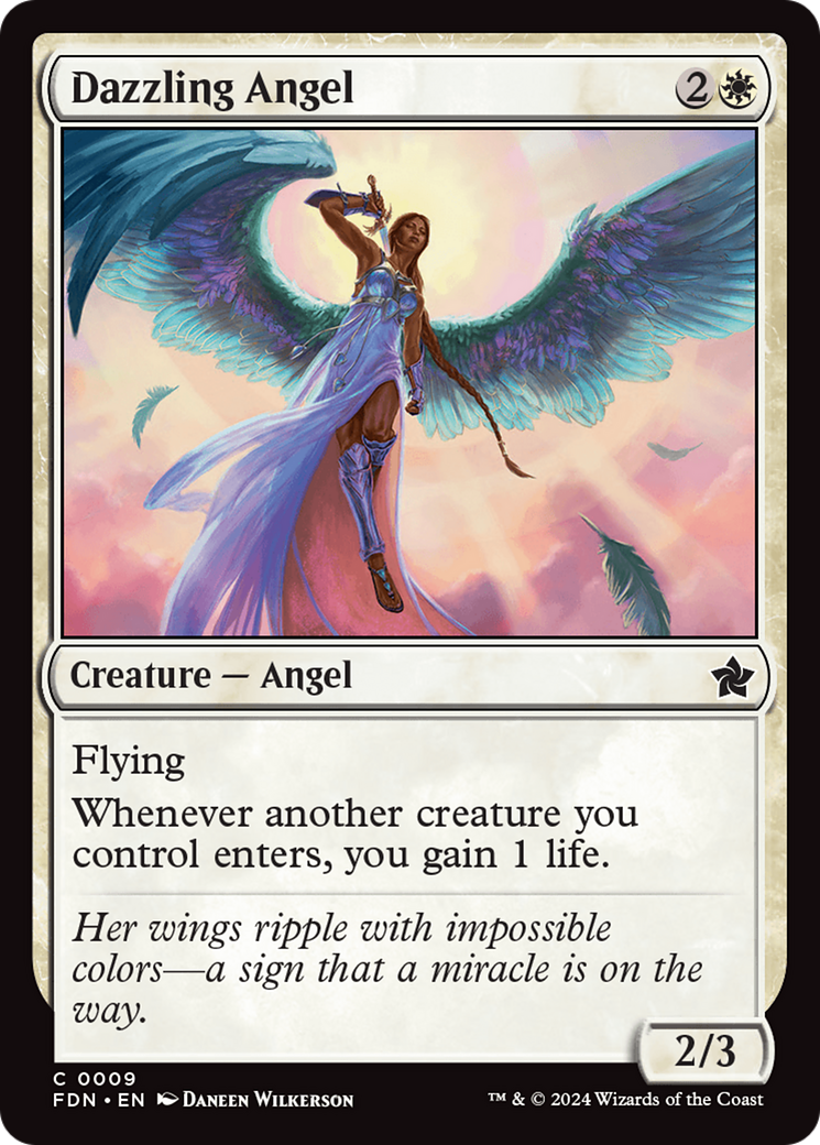 Dazzling Angel Card Image