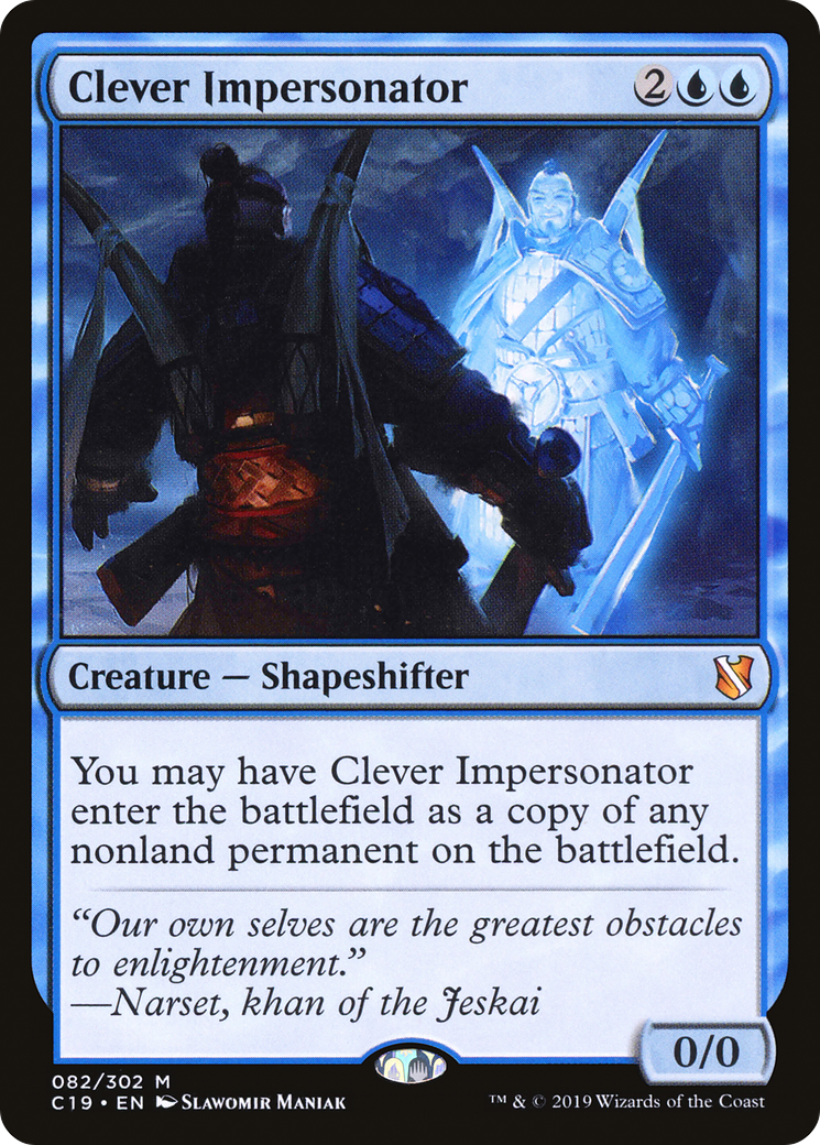Clever Impersonator Card Image