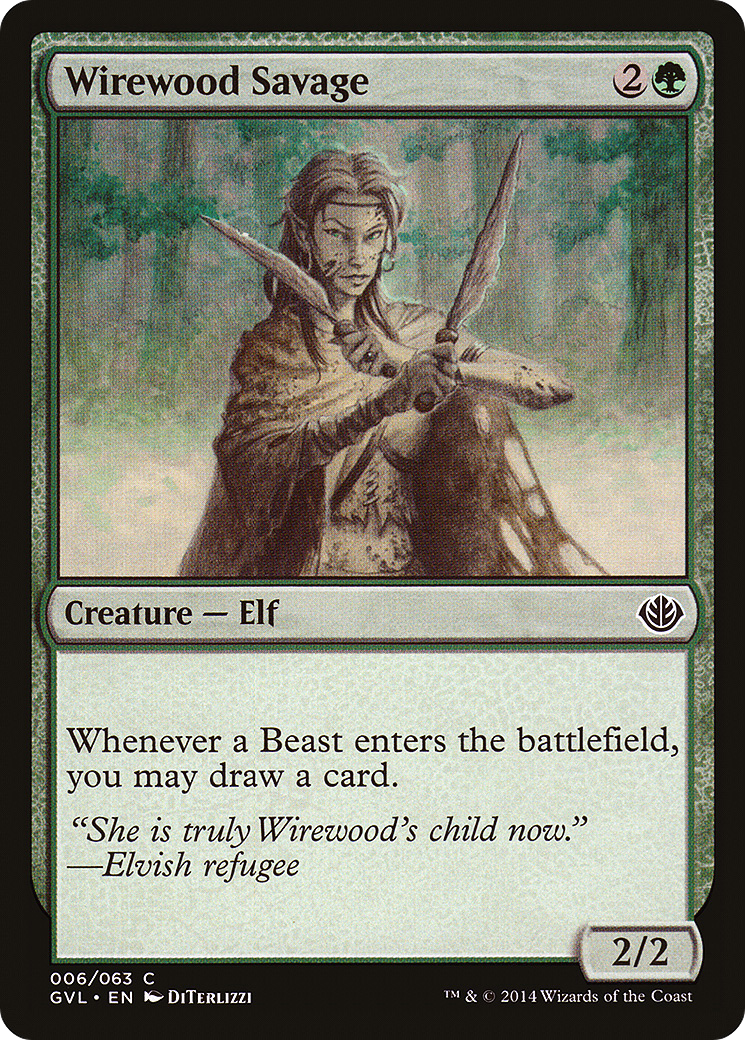 Wirewood Savage Card Image