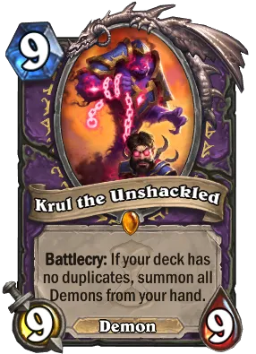 Krul the Unshackled Card Image